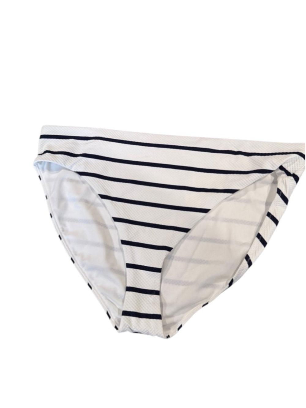 Women's CALIA Bikini Bottom XXL White Blue Stripe